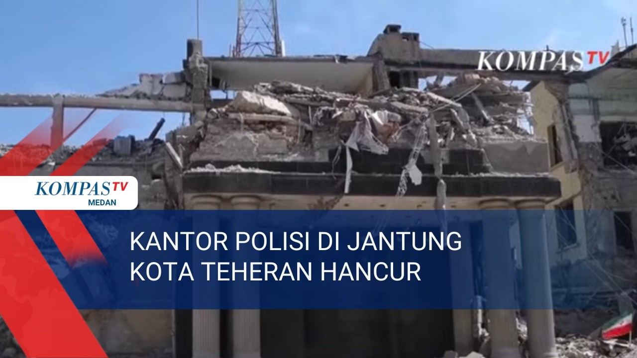 Serangan Udara AS dan Israel Hancurkan Kantor Polisi di Teheran