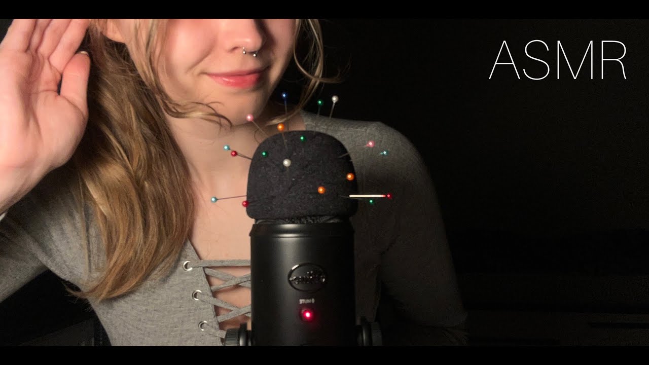 ASMR | Removing trigger pins from inside your ears 👂📌