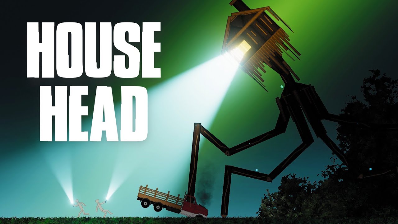 There's something lives under THE HOUSE [HOUSE HEAD] - Short Animation Horror