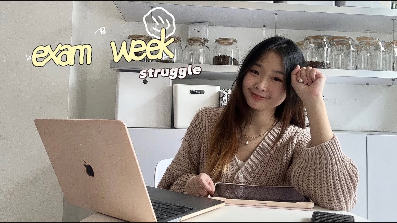 NUS FINALS WEEK💻| food poisoning, living alone in Singapore, studying at the most beautiful Yale🌼