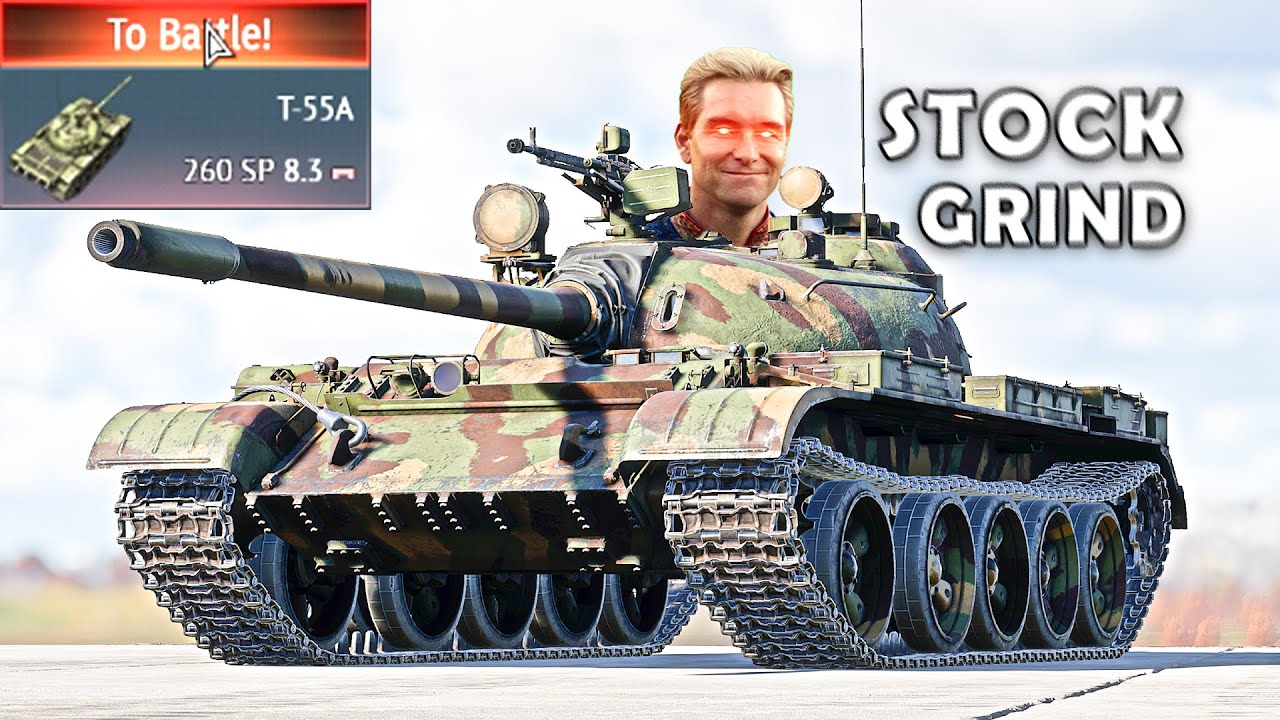 PAINFUL T-55A Stock Grind Experience💀
