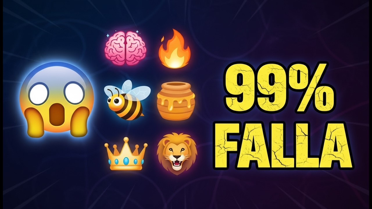 ¿Puedes Adivinar la Palabra por Emojis? 😱 99% FALLA