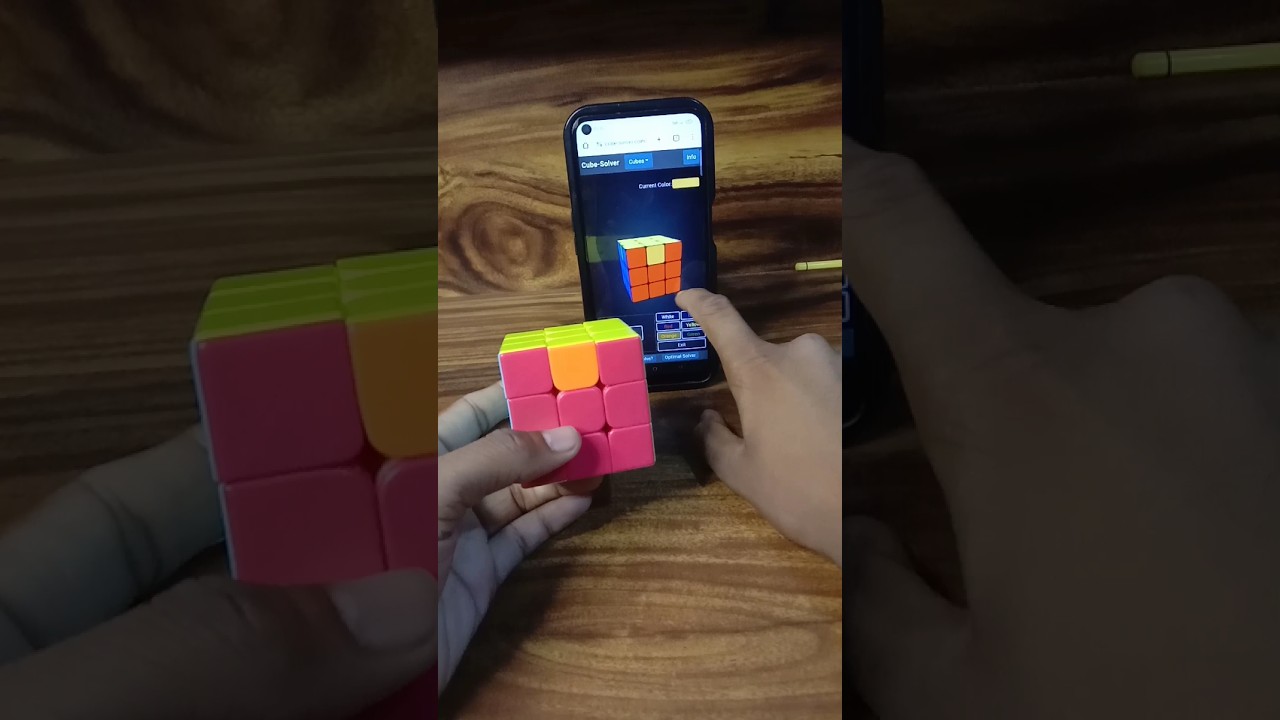 How to solve 3x3 rubiks cube use online rubiks cube solver...