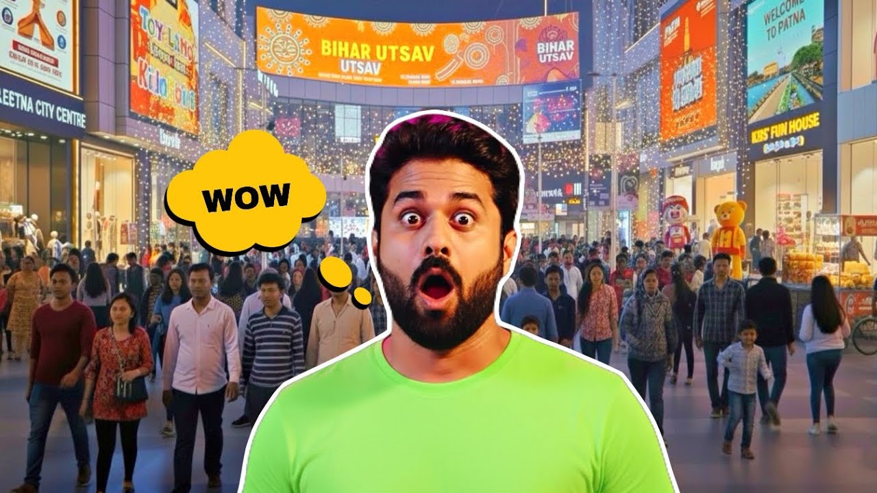 I visited the BIGGEST mall of Bihar 😱 Patna City Center will BLOW your mind 🫢