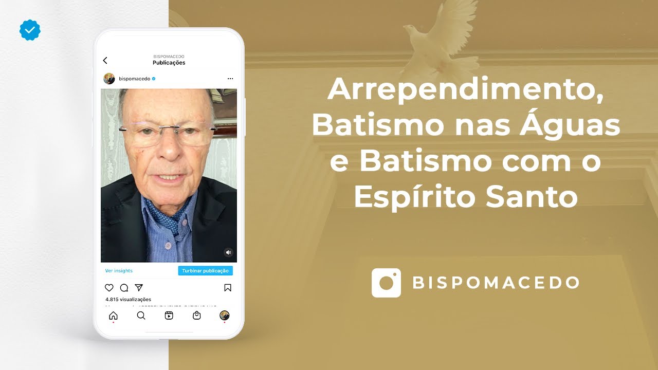 Arrependimento, Batismo nas Águas e Batismo com o Espírito Santo - Meditação Matinal 28/12/21