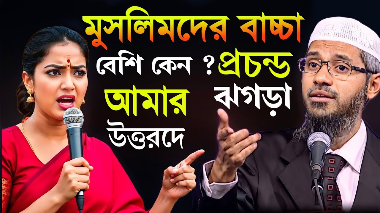 মুসলিমরা চার পাঁচটা বিয়ে করে কেন ? শ্রীকৃষ্ণর ১৮ হাজার বিয়ে করেছে 💬। ডাঃ জাকির নায়েকের কড়া জবাব 