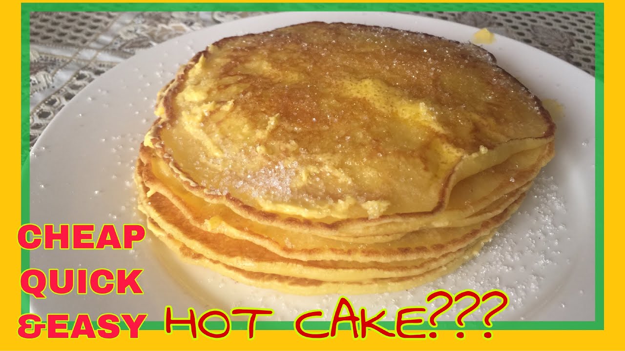 Less than P50! Cheapest hotcake recipe! no milk! Pang negosyo! Street food!