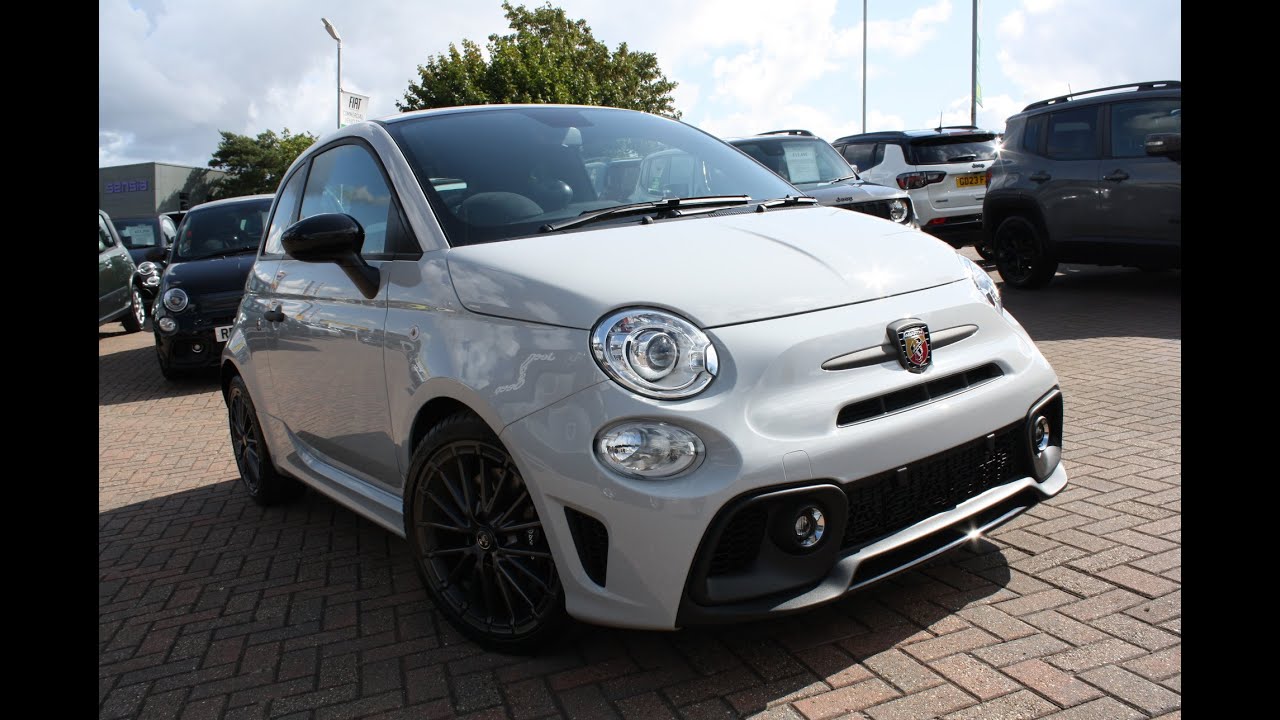 Abarth 695 180HP in Campovolo Grey With Black Roof