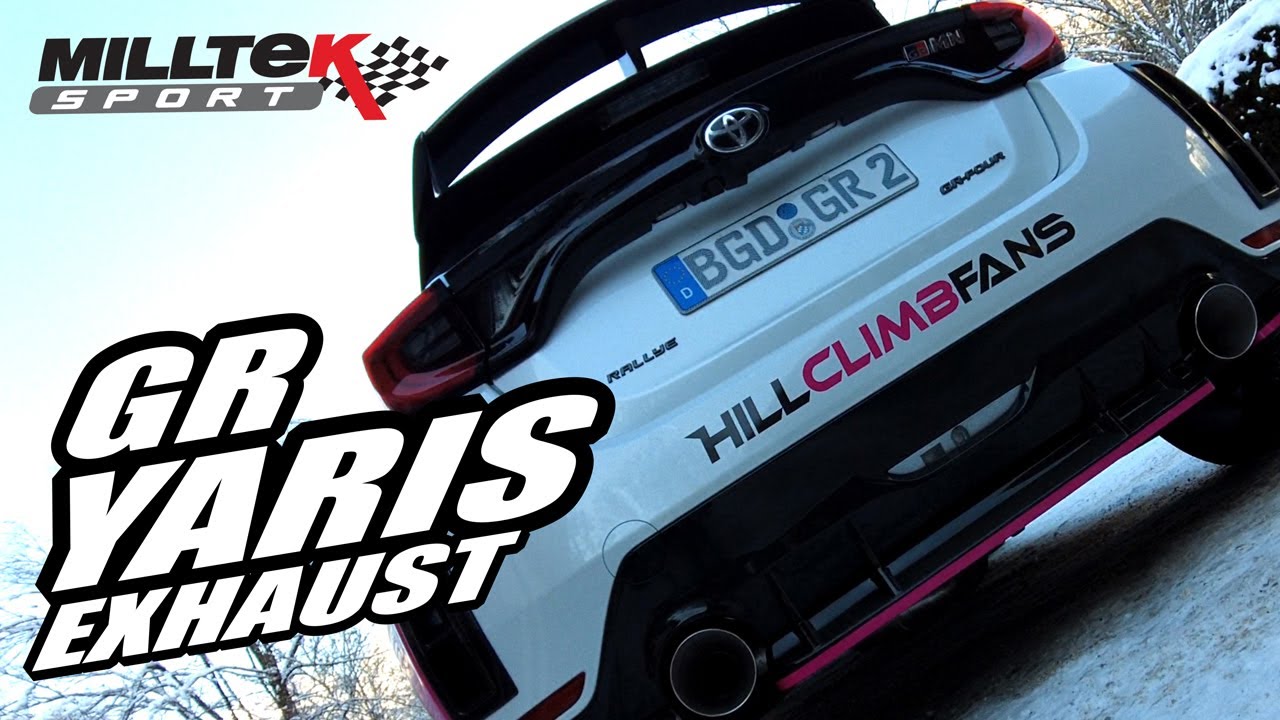 KRASSER KLANG AUCH MIT OPF // MILLTEK ANLAGE // TOYOTA GR YARIS // GAZOO RACING // GARAGE IMPOSSIBLE