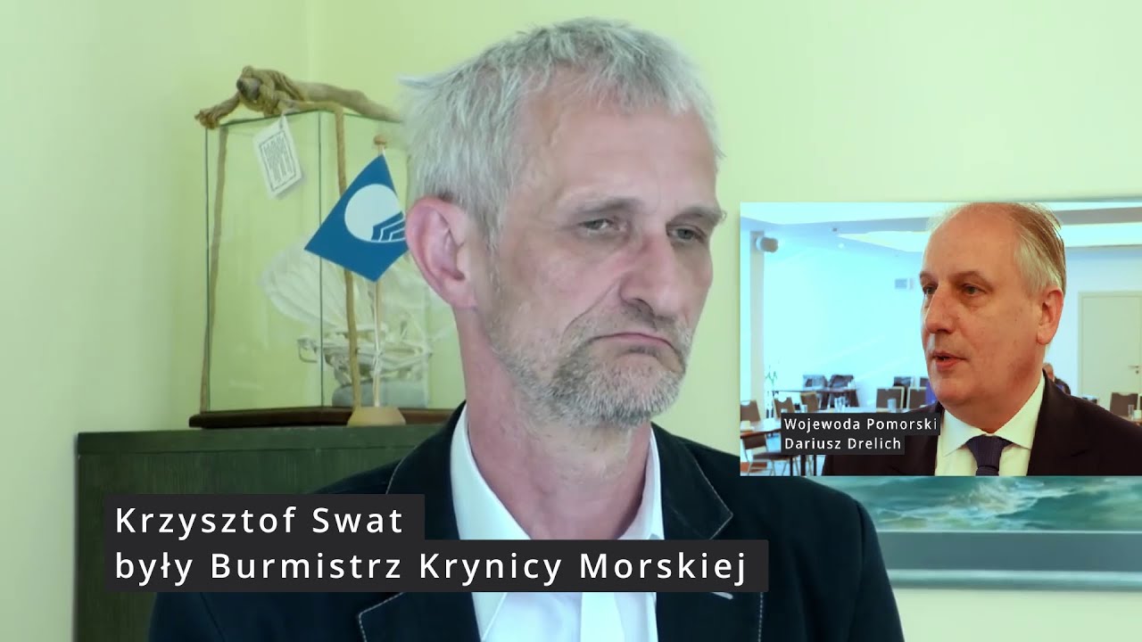 Krynica Morska. Wojewoda Pomorski Dariusz Drelich komentuje odsunięcie od władzy Krzysztofa Swata