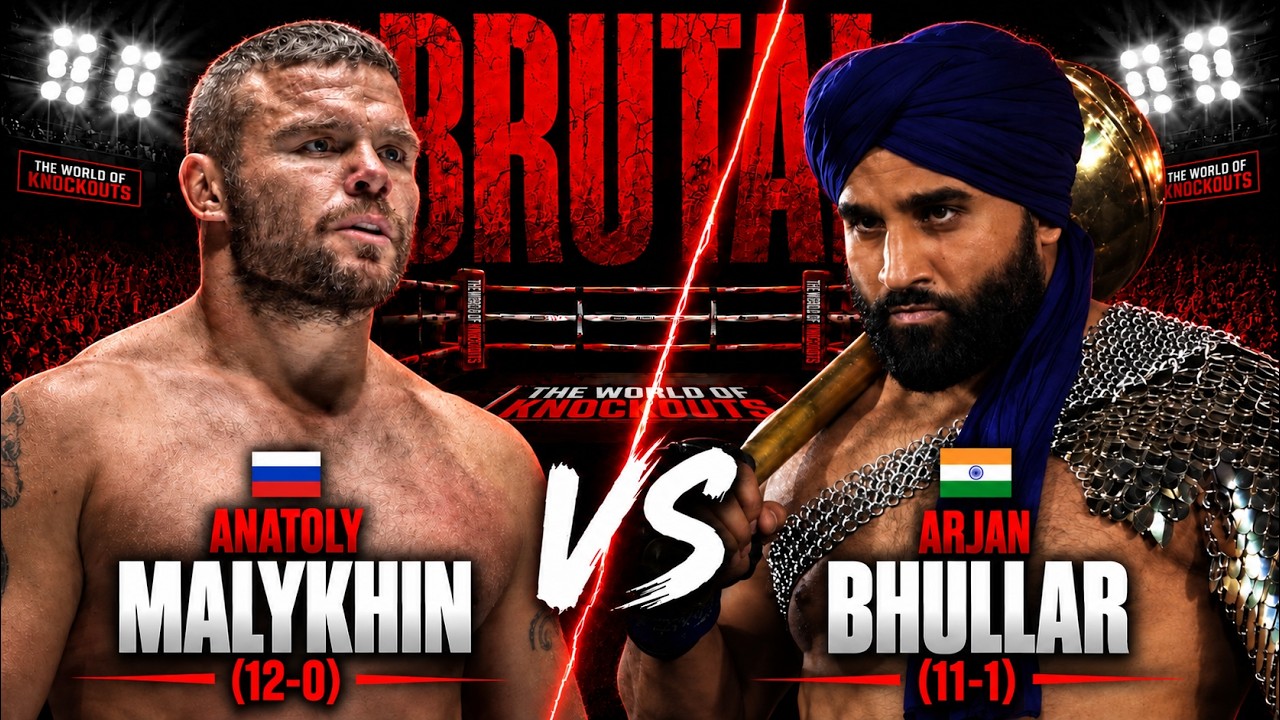 Anatoly Malykhin vs Arjan Bhullar | Undefeated RUSSIAN MMA MONSTER Claimed the Heavyweight Throne
