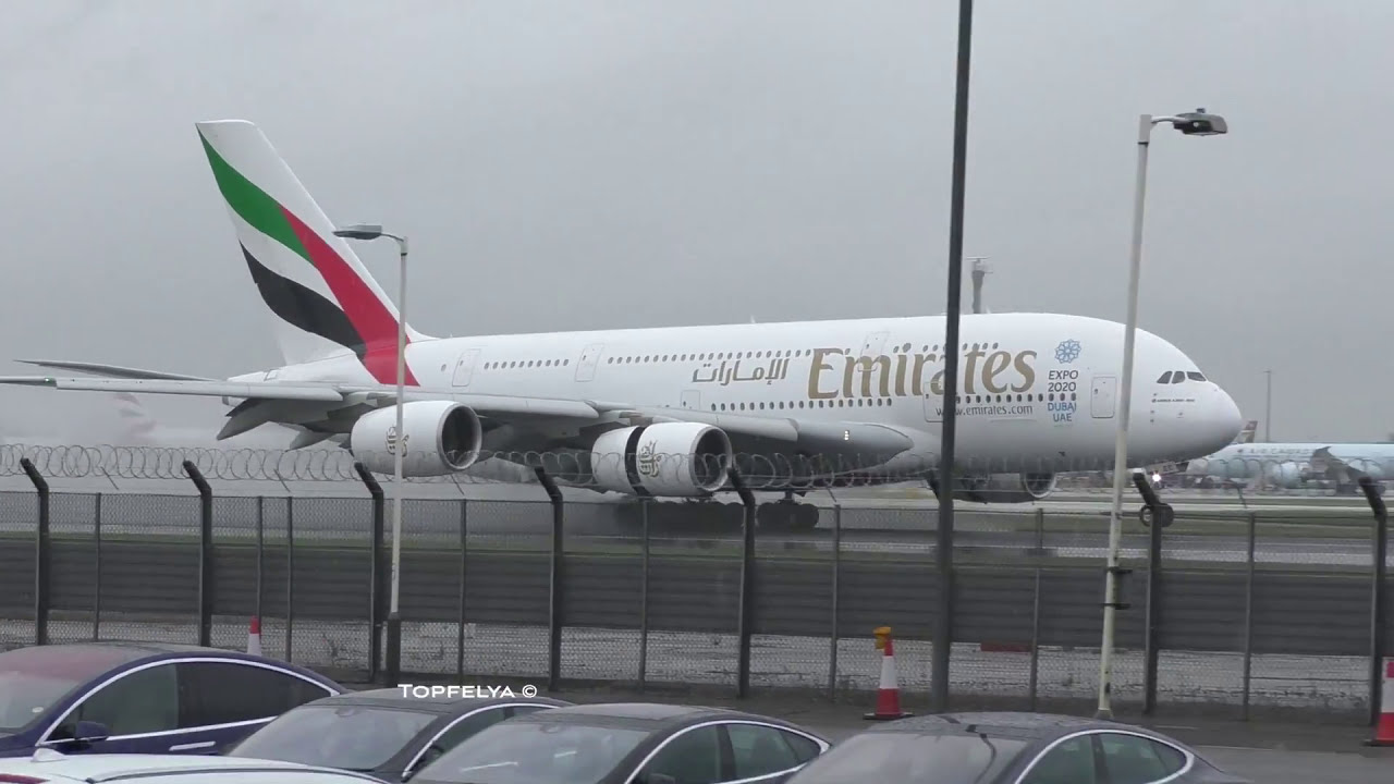Airbus A380 powerful reverse thrust British Airways Emirates and Singapore Airlines