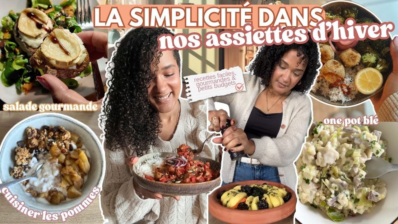 🍝 TOUT ce qu'on a CUISINÉ ces jours-ci | + 10 recettes d'HIVER simples, réconfortantes & économiques