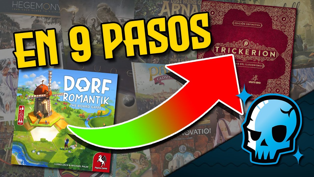Del nivel INICIAL al AVANZADO: JUEGOS DE MESA hasta el desafío de TRICKERION | TAG ESCALERA LUDICA