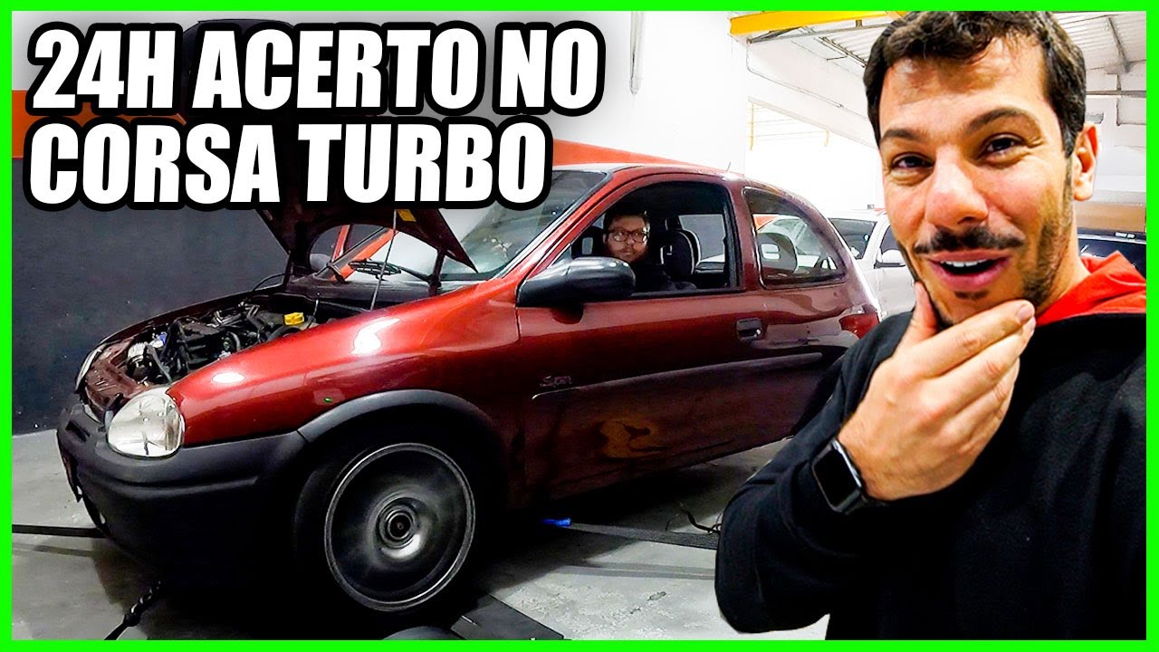 😱CORSA TURBO FORJADO DE 300 CV!?😱  Será que Surpreendeu!?!?😈 (24 Horas Dentro da Oficina)
