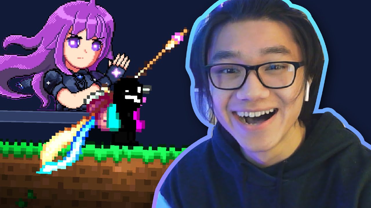 Our MASTER FIGHTS with US in Terraria