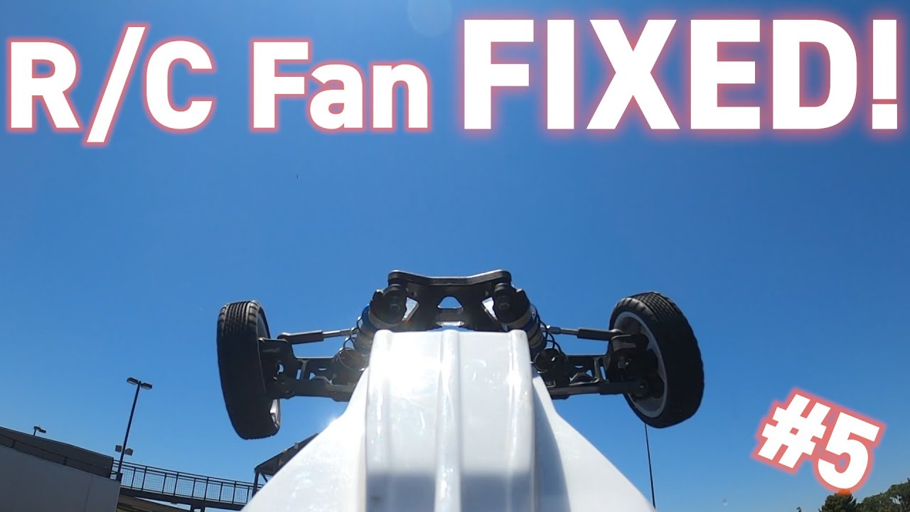 How to Fix R/C Fan Problems + Pinion Weights - B6.2 Build Series Part 5