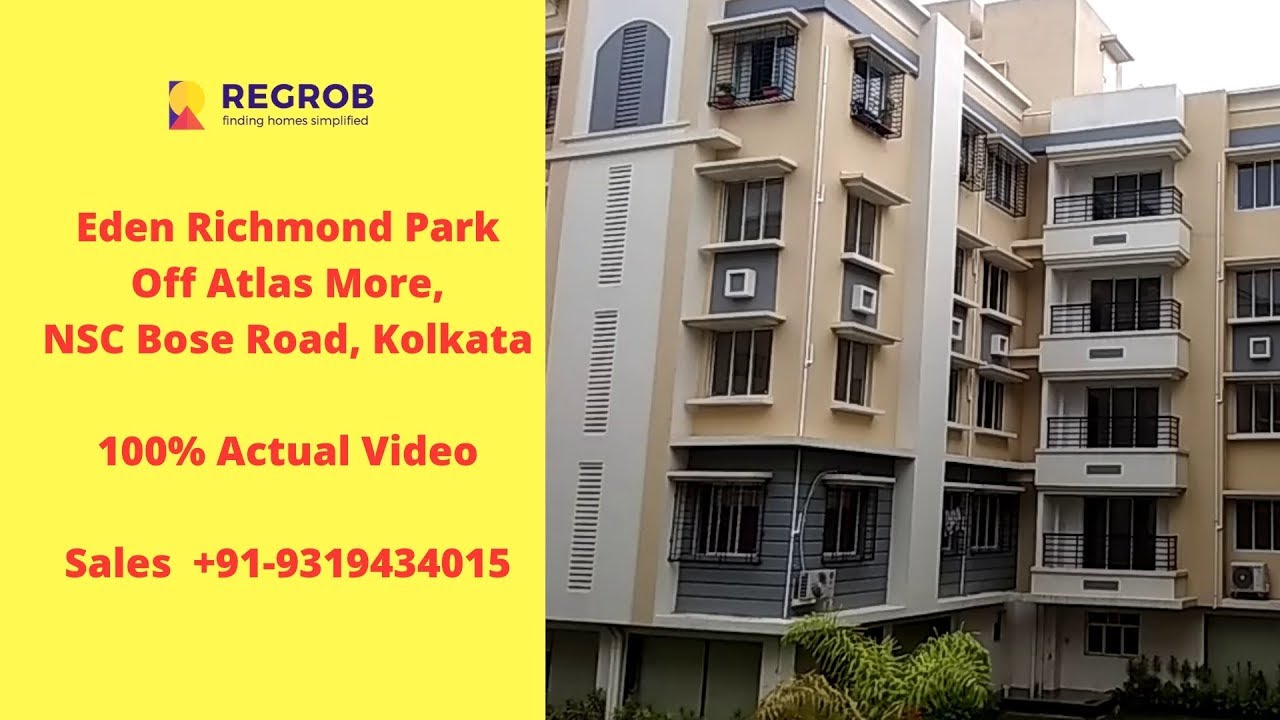 Eden Richmond Park | ☎️+91-9319434015 | 2, 3 BHK For Sale in NSC Bose Road Kolkata |💰 20.73 Lac