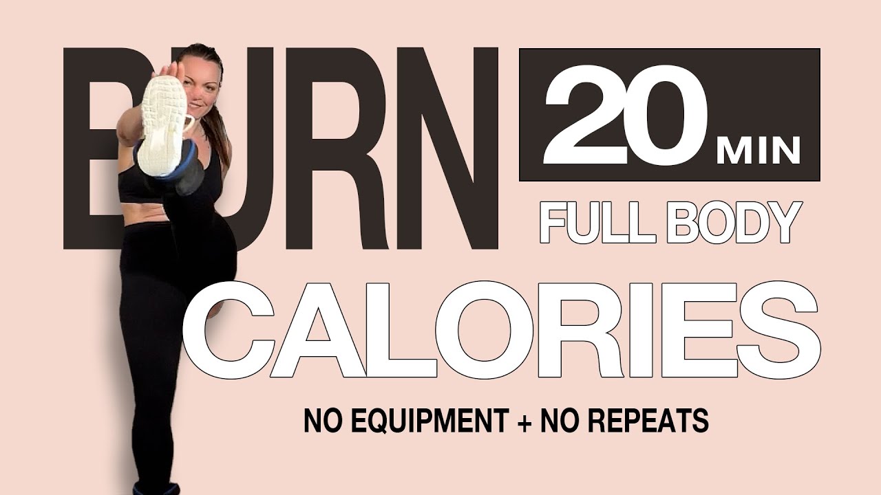 20 MIN FULL BODY HIIT WORKOUT | Burn Calories & Fat (No Equipment)