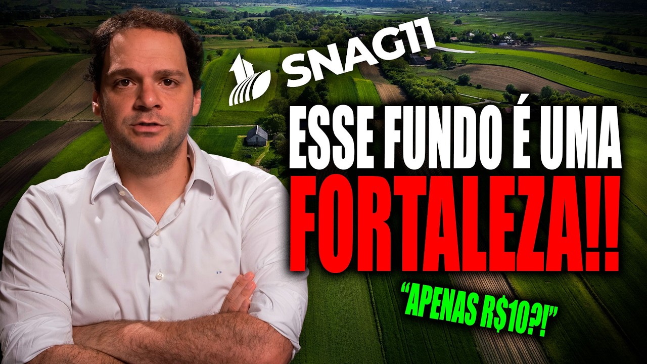 SNAG11: MENOS DE R$10?? O Fundo Com Melhor Retorno Ajustado ao Risco!
