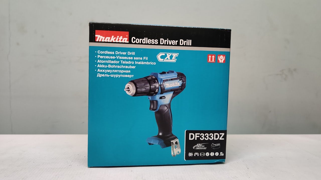 Unboxing Makita DF333DZ - Driver Drill 12V