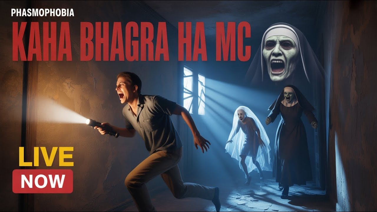 🔴GHOST HUNTING IN PHASMOPHOBIA WITH @starkballiislive@rakukibaithak