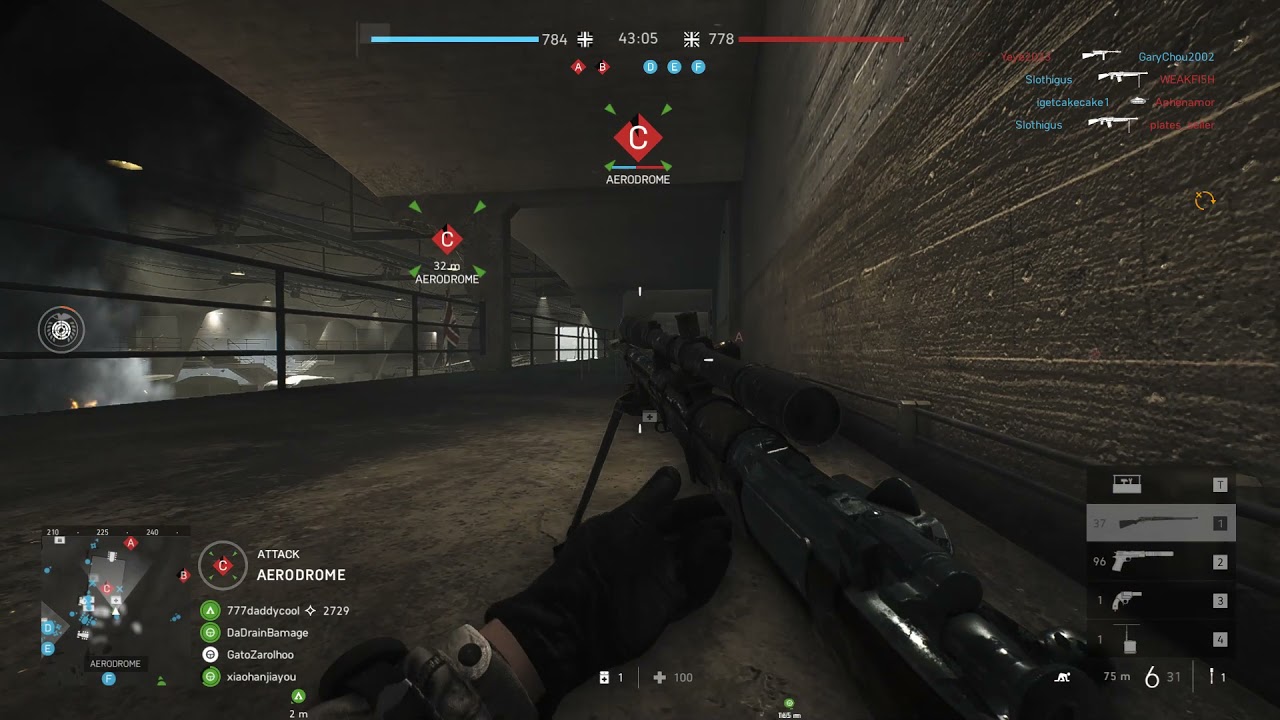 Battlefield V Highlights - Rat push