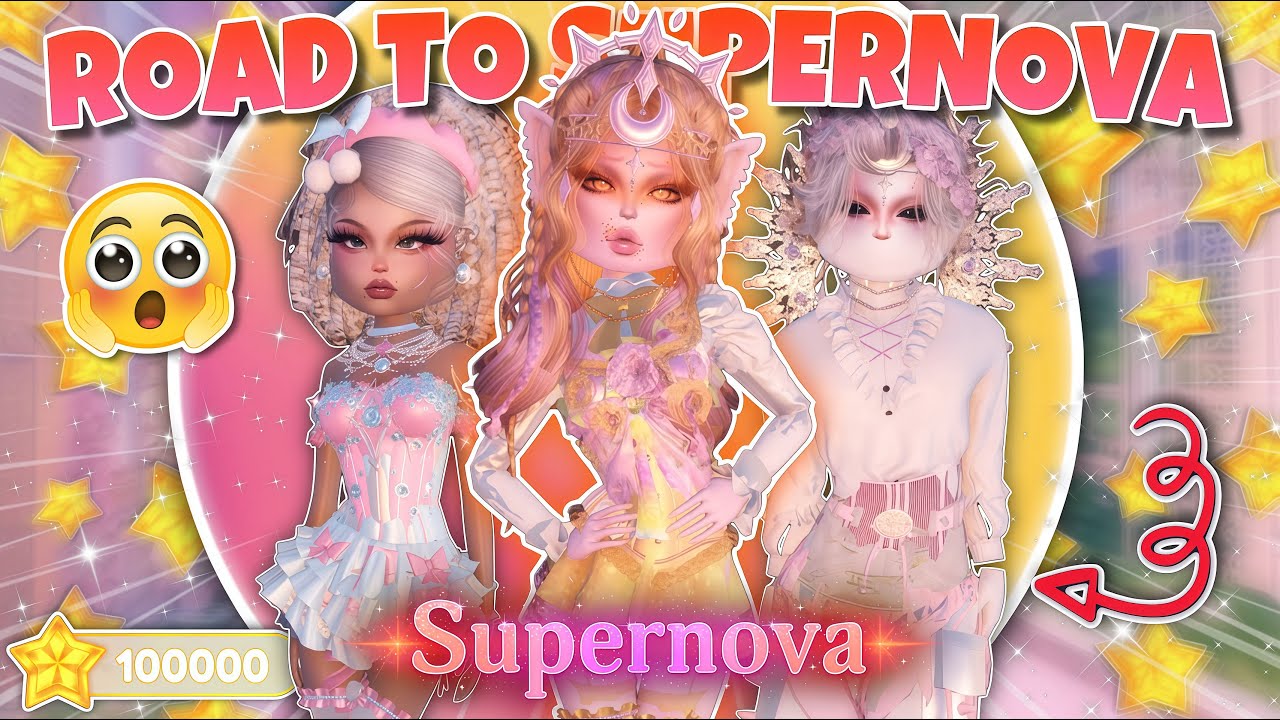 PLAYING DRESS TO IMPRESS UNTIL I HIT SUPERNOVA!! (Roblox)