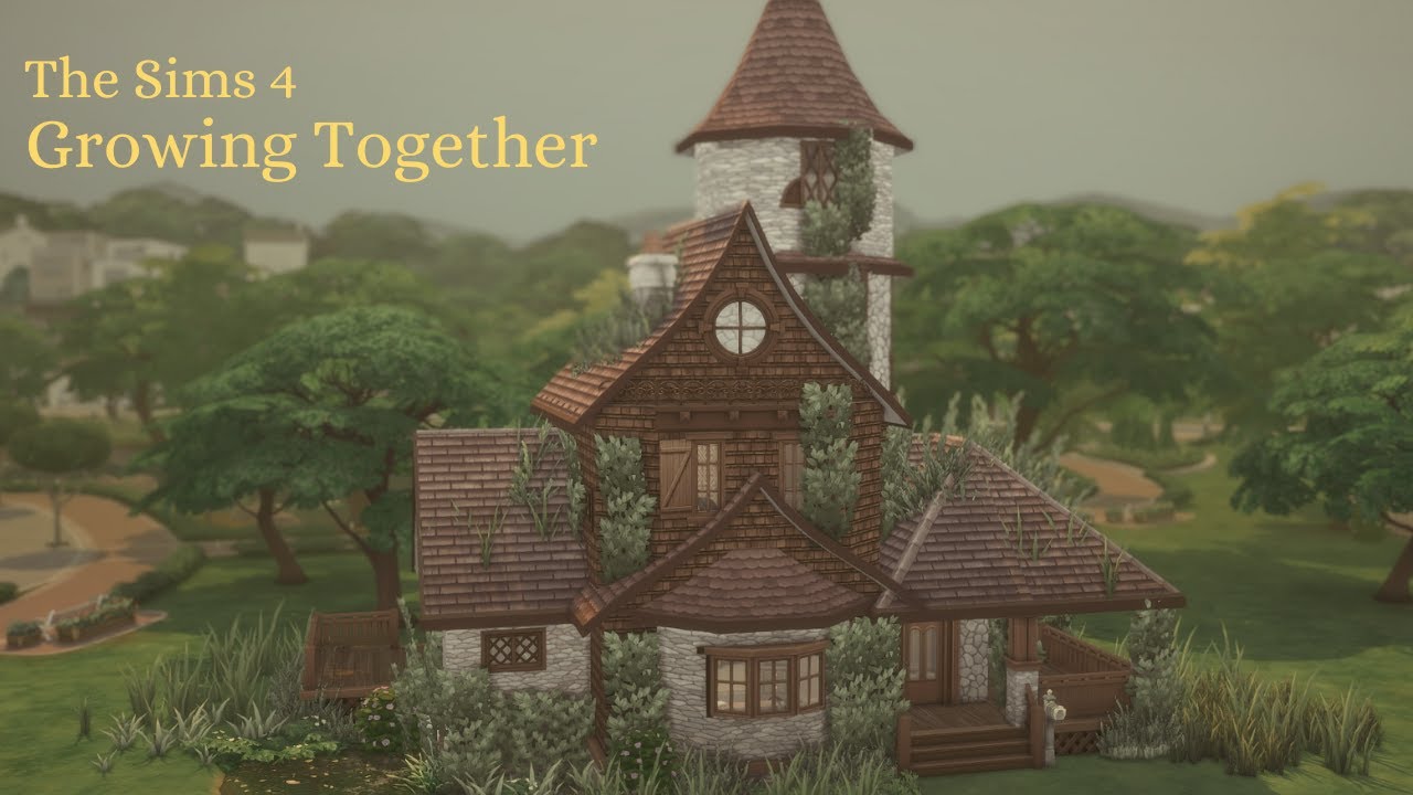 Growing Together Family Home 🍂🏚️ (The Sims 4 Limited Pack SpeedBuild No CC)