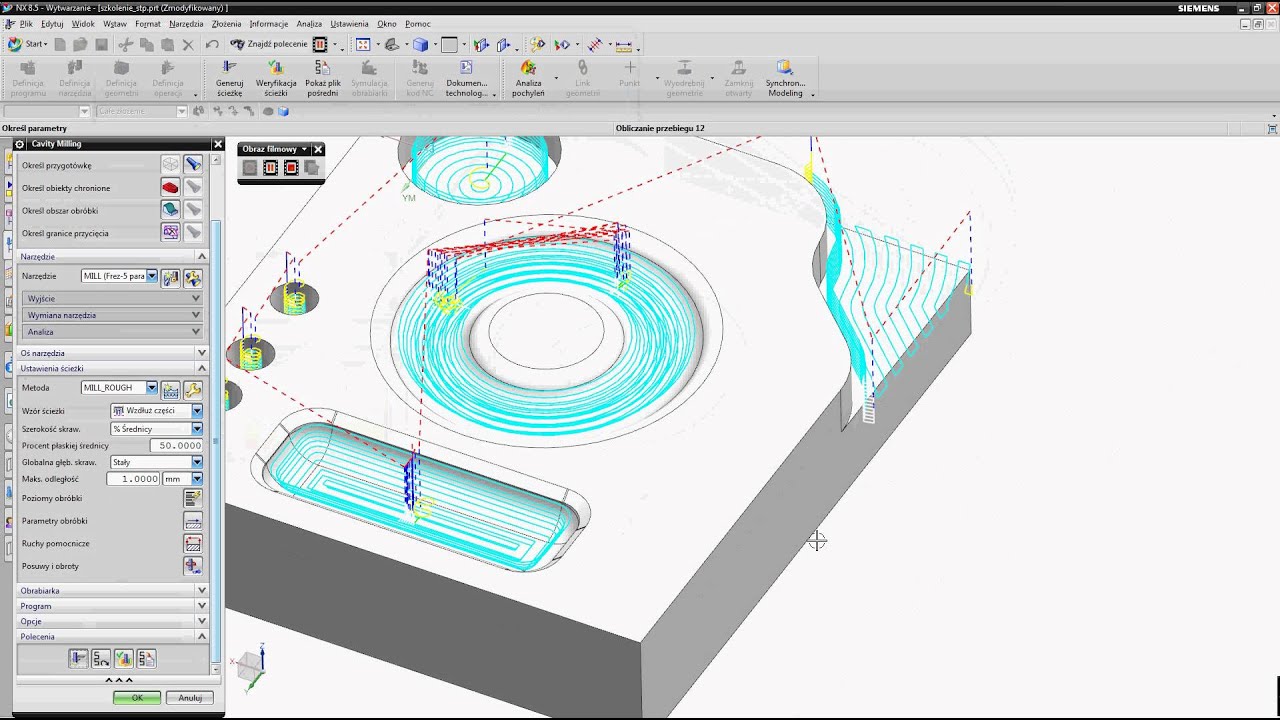 Mały tutorial NX8,5   8 obrobka resztek