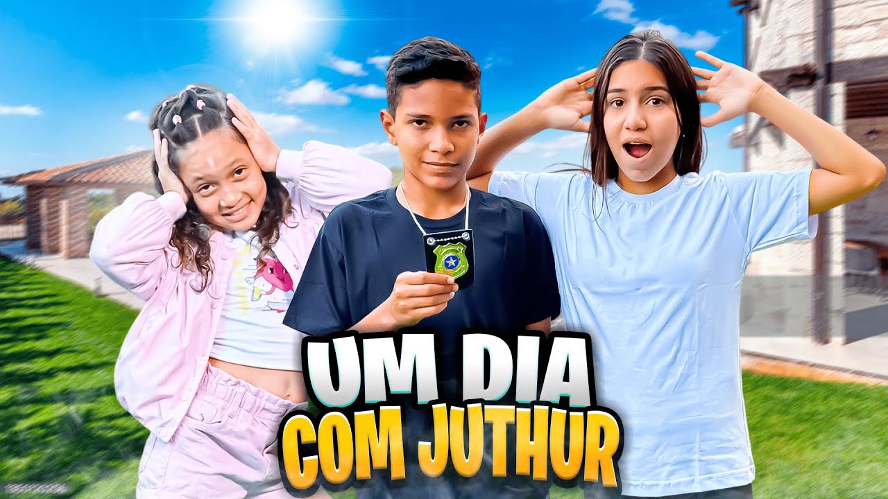 UM DIA DE GRAVAÇÃO COM JUTHUR 