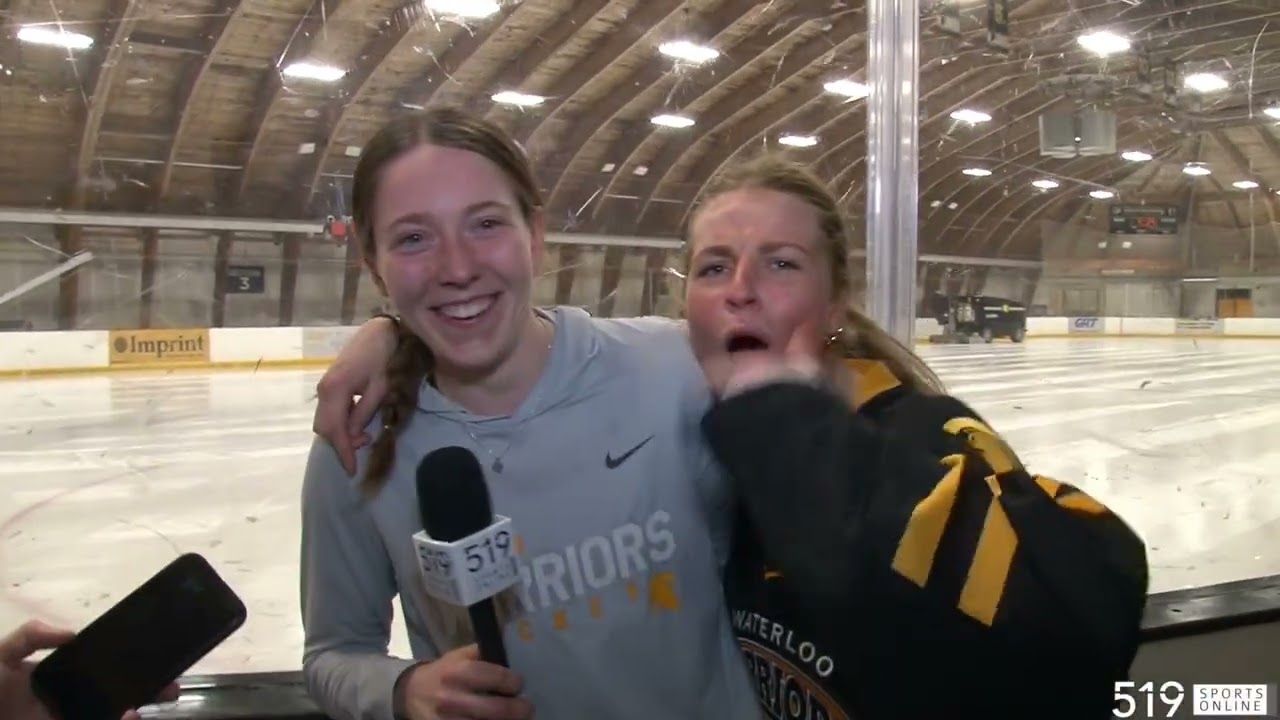 Keiara Raitt scores a ridiculous goal for the Waterloo Warriors