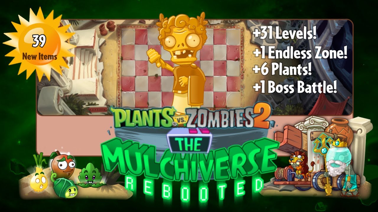 Ancient Zombopolis, Part II | Plants Vs Zombies 2 Mulchiverse DLC REBOOTED - Fanmade Content