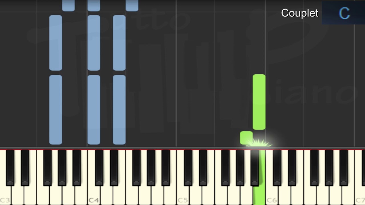 Michel Fugain - Une belle histoire (Piano facile)