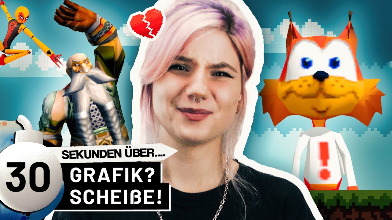 Die HÄSSLICHSTEN Videospiele jemals? | 30 Sekunden über
