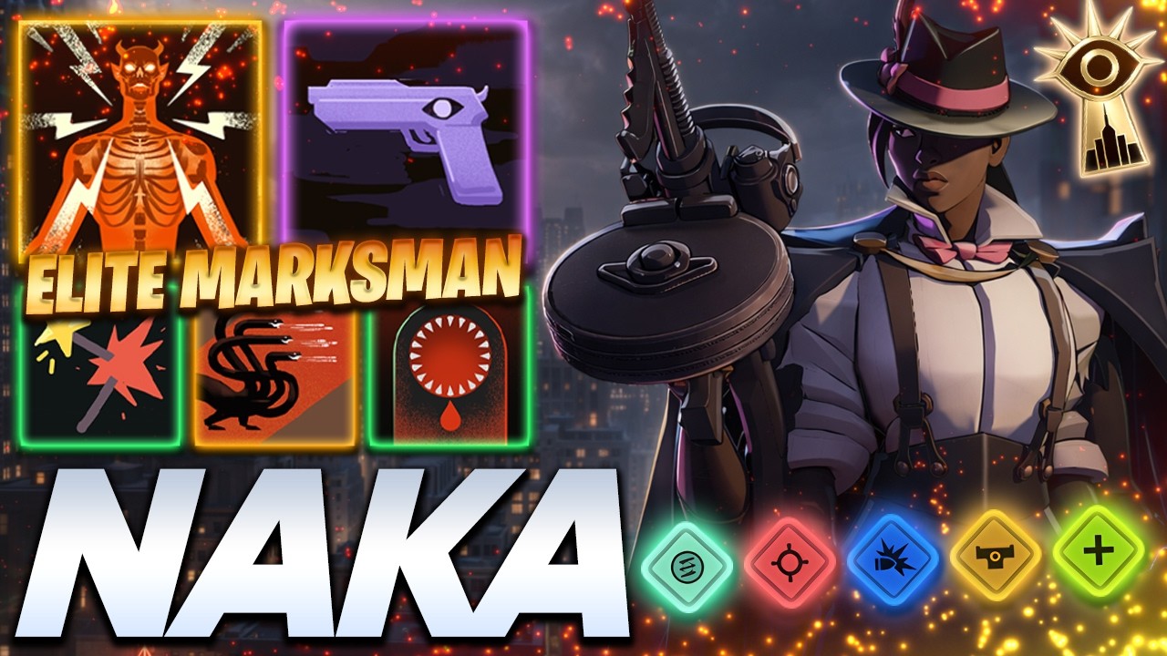 Naka Wraith ELITE MARKSMAN - Deadlock Pro Gameplay & Guides [Watch & Learn]