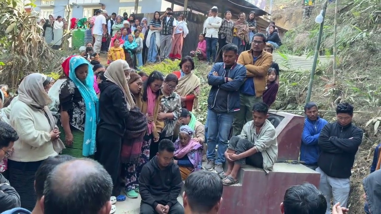 Final journey of P Achung Kameipui Funeral