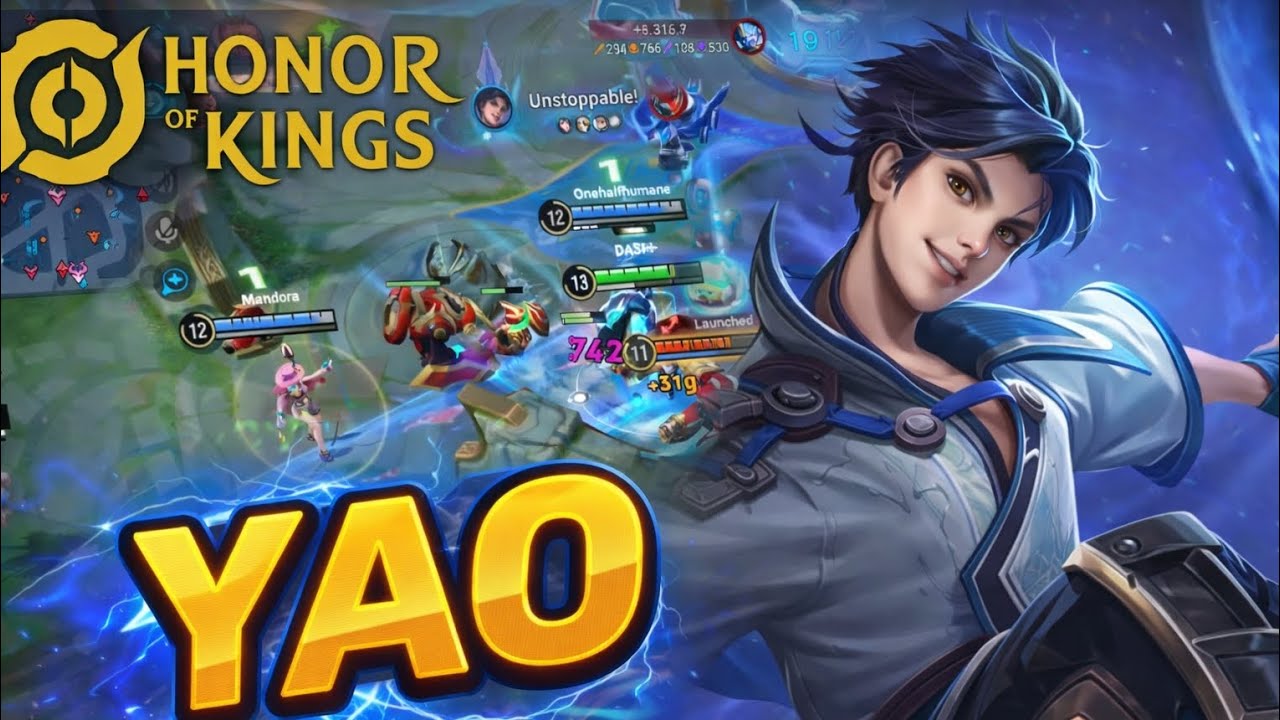 Yao Gameplay in Jungle | Top 1 Best Build | Honor of Kings