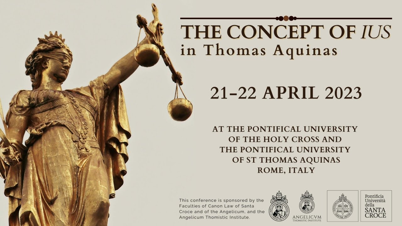 Conference Intro | Petar Popović - The Concept of Ius in Aquinas: Analysis of Texts and Sources