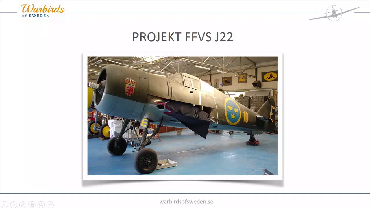 OM WARBIRDS OF SWEDEN OCH FFVS J22