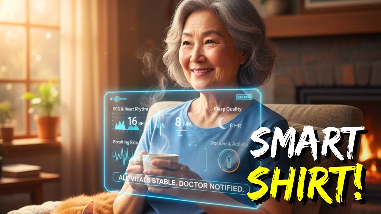 Why Biometric Shirts, Socks, and Pajamas Will Transform Senior Life ___  Smart Wardrobes Are Coming