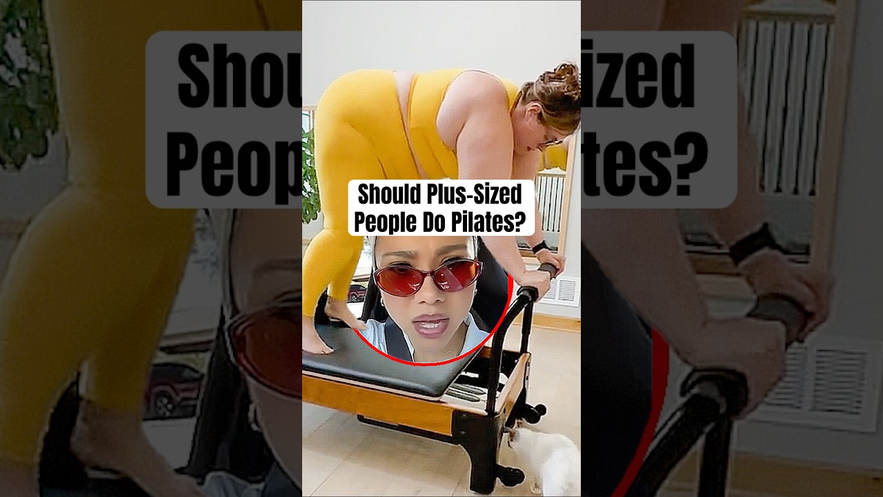 Стоит ли людям с пышными формами заниматься пилатесом? #шорты #пилатес #бодипозитив