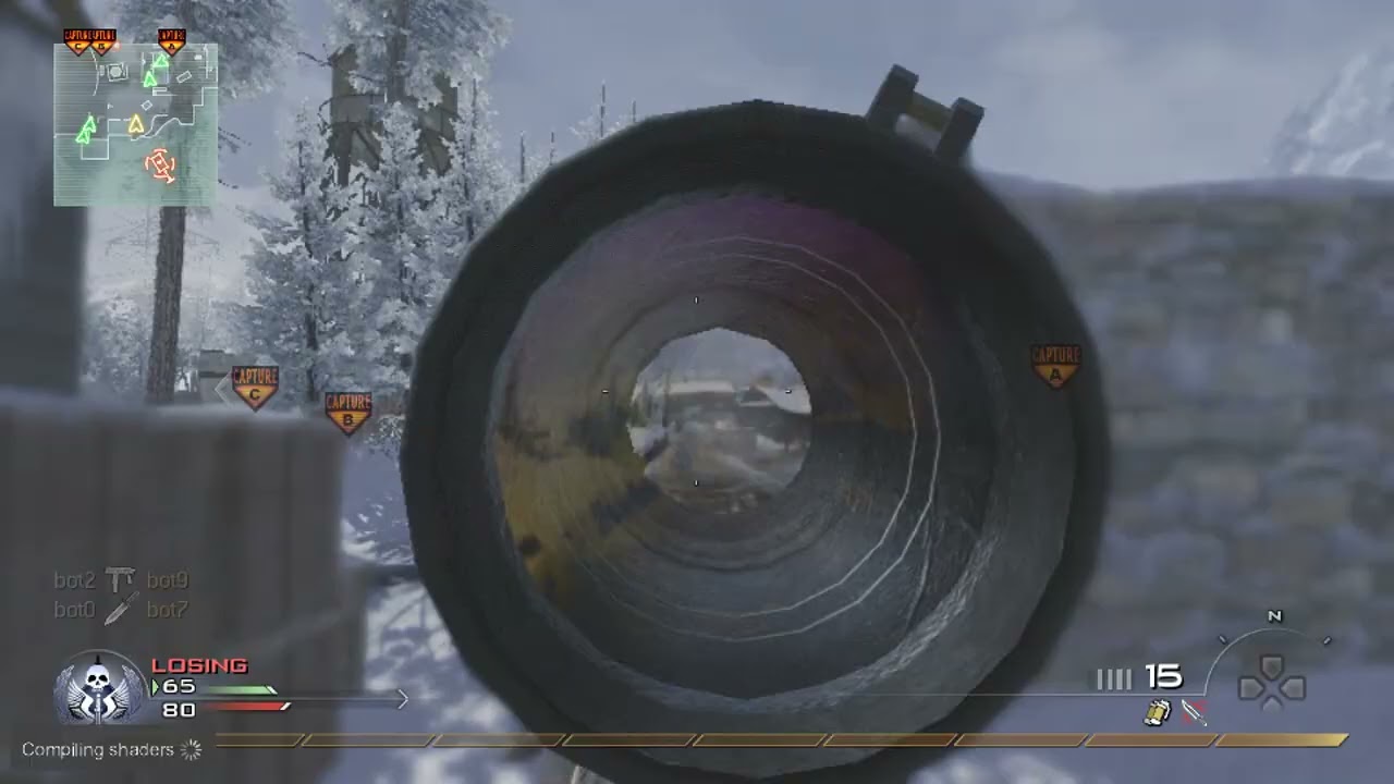 Classic MW2 bots PS3 #16