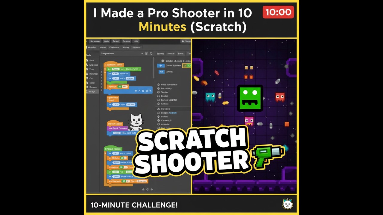 making a pro scratch shooter in 10 minuates