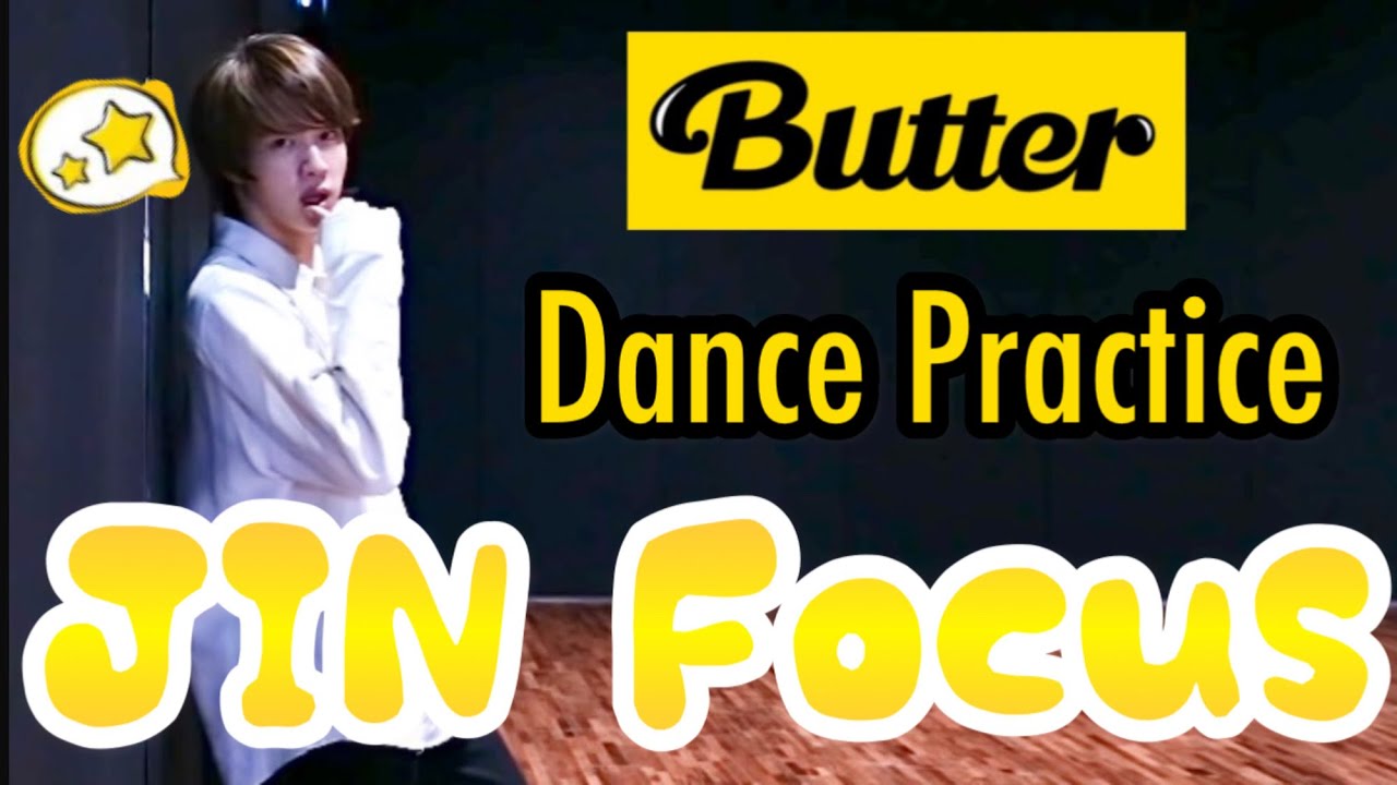 【BTS JIN】Butter Dance Practice ☆ JIN Focus ☆
