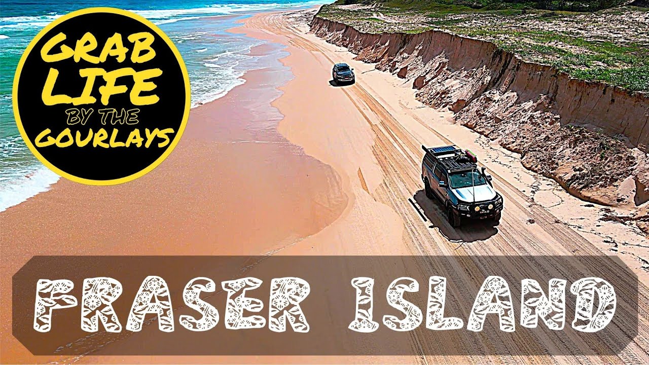 Fraser Island / Eli Creek / Kingfisher / Lake Mckenzie / DJI Drone in 4K