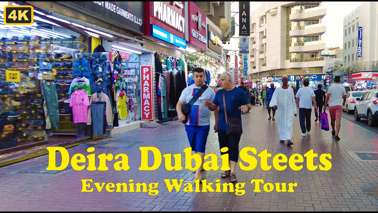 Deira Dubai Streets | Abra station to Gold Souk | 24 Dec 2023