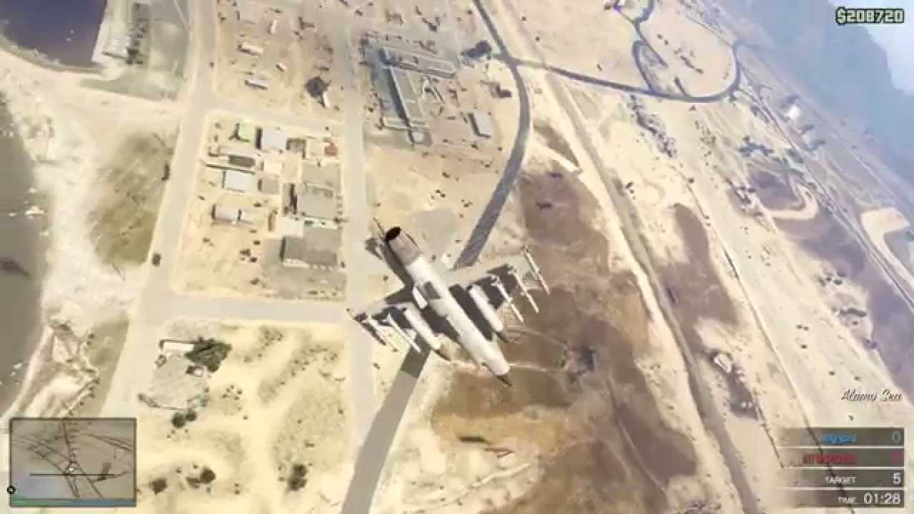 Jet dogfight with GET SN1PED NUB (practice session)