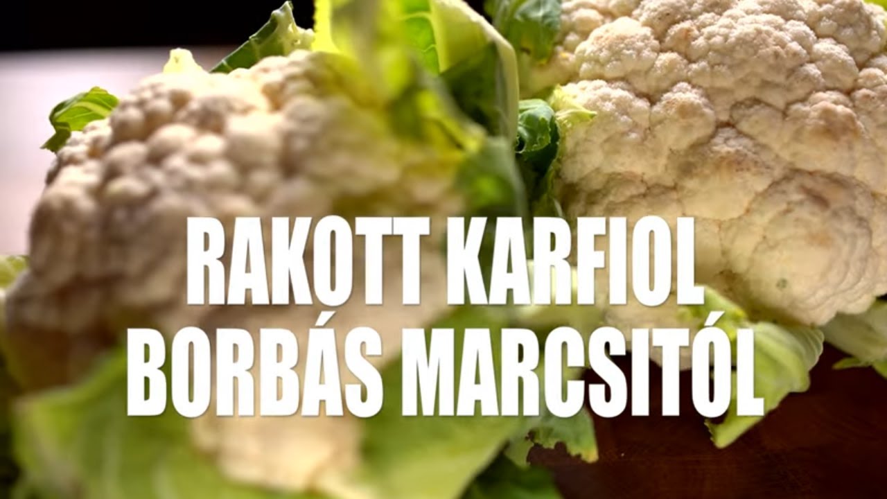 Sláger nyári ebéd, a rakott karfiol - Borbás Marcsi konyhájából