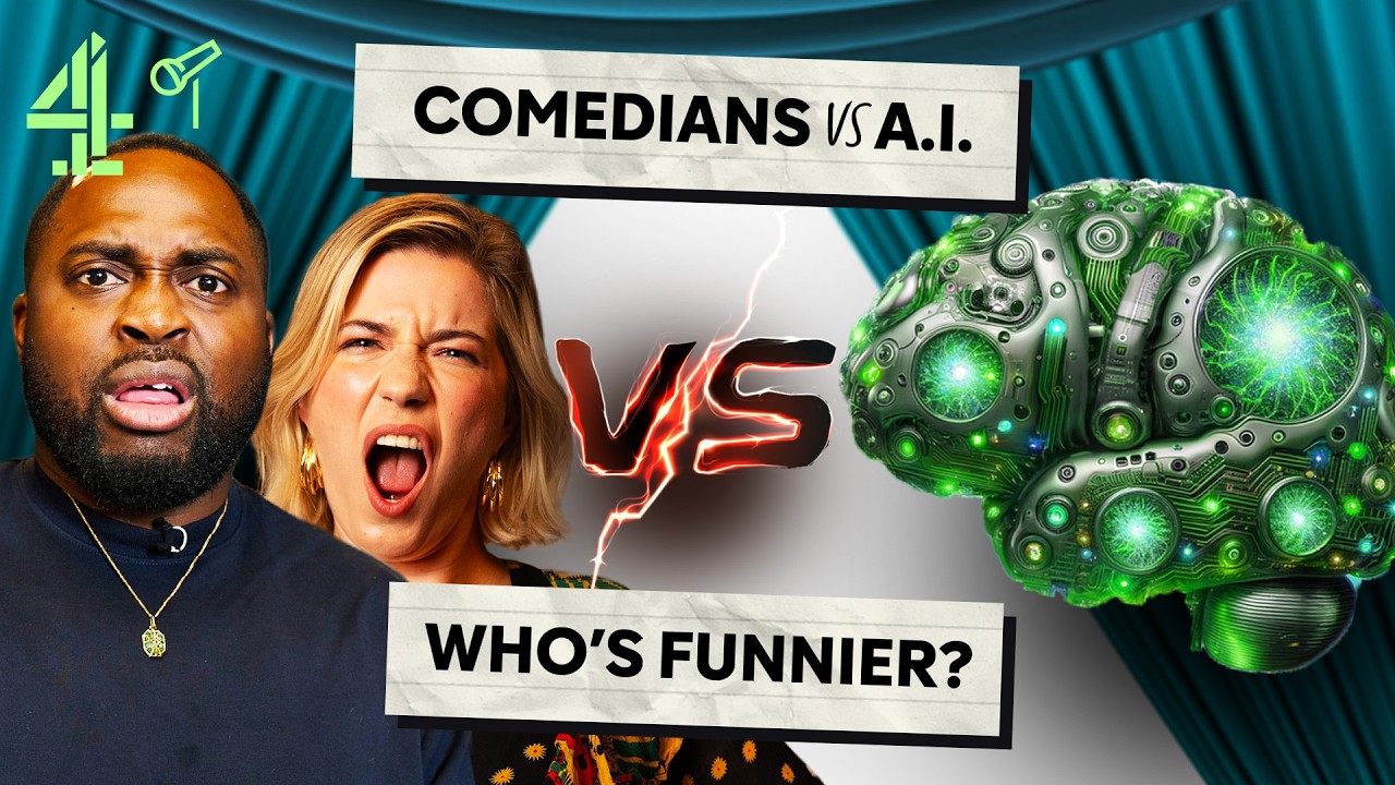 Are Comedians Funnier Than a Robot? | Joke Machine